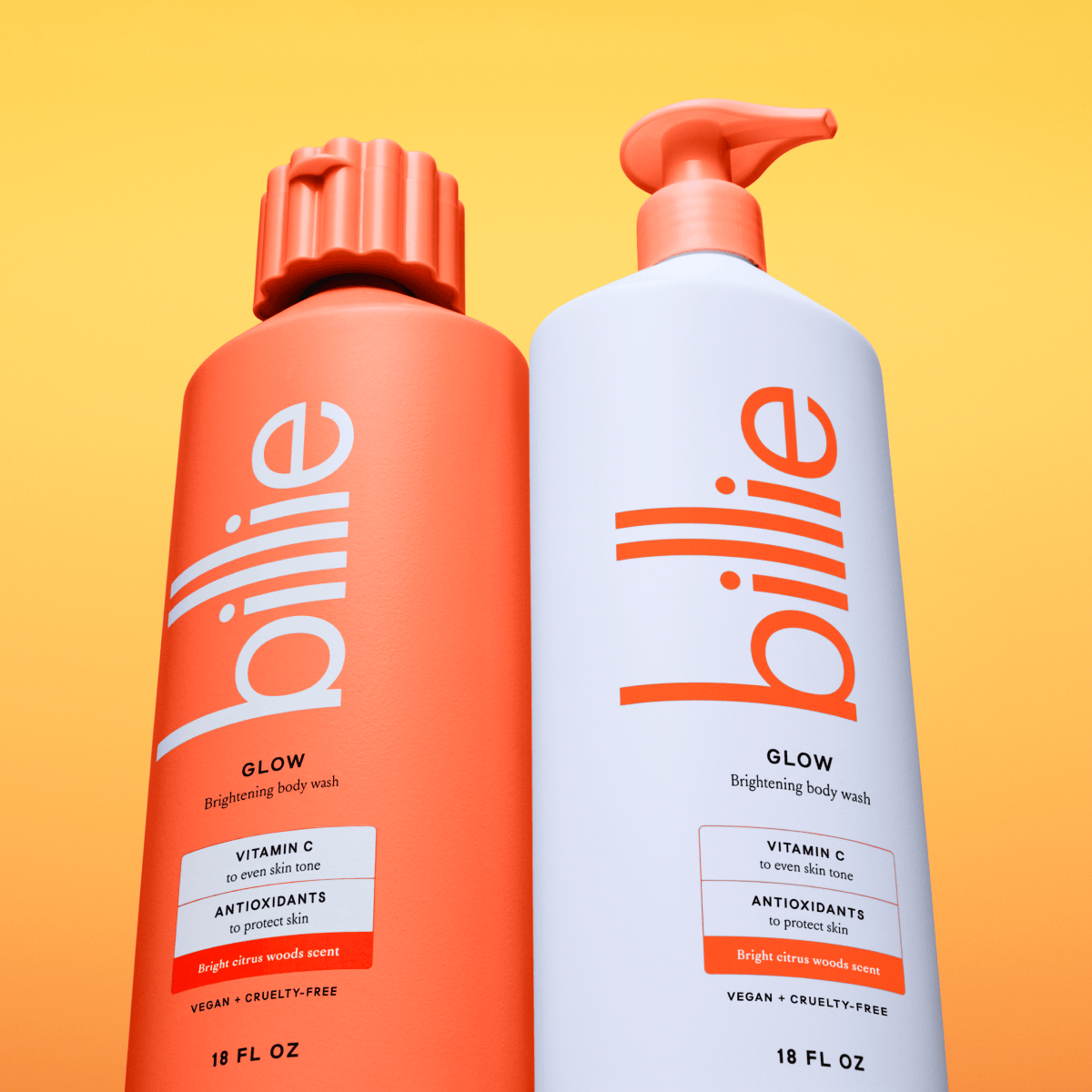 Body wash & lotion <br/>for *your* skin
