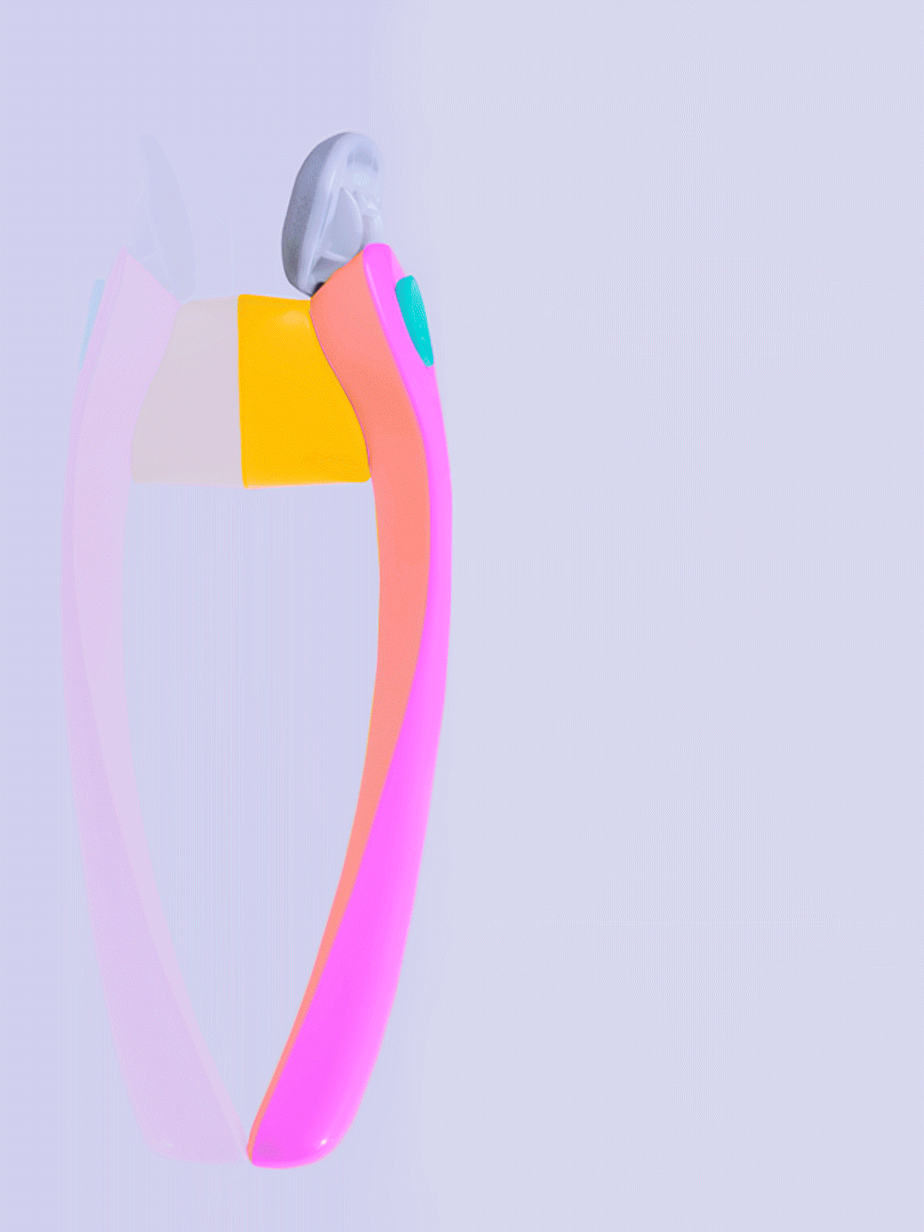 Let's attach your<br>razor to its holder